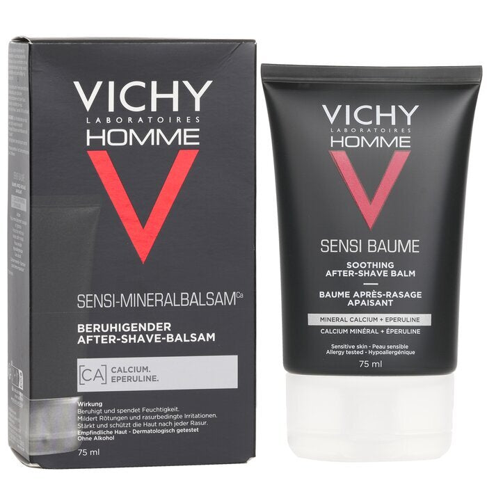 Vichy Homme Baume Après-Rasage Apaisant (Pour Peaux Sensibles) 75ml/2.53oz