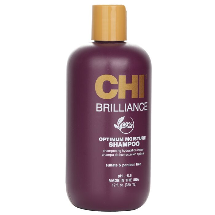 CHI Deep Brilliance Shampooing Hydratation Optimale Olive & Monoi 355ml/12oz