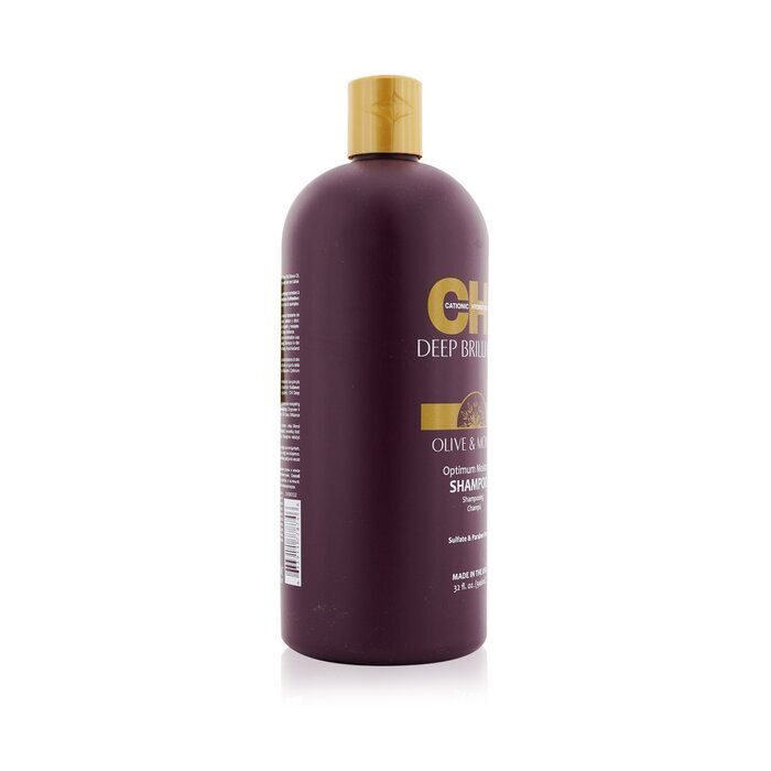CHI Deep Brilliance Shampooing Hydratation Optimale Olive & Monoi 946ml/32oz