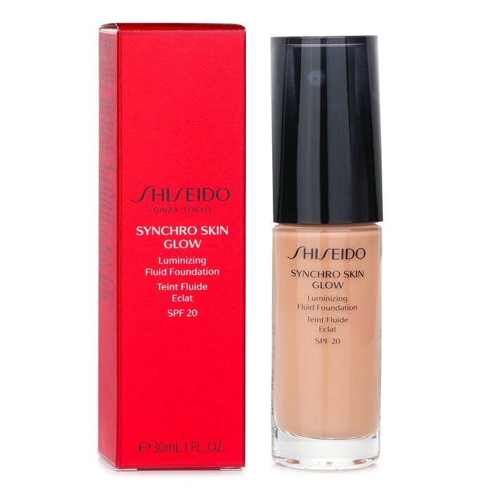 Shiseido Synchro Skin Glow Luminizing Fluid Foundation SPF 20 - Rose 4 30ml