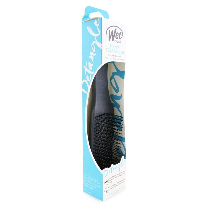 Wet Brush Men's Detangler Leather -  Black 1pc