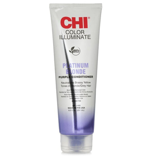 CHI Ionic Color Illuminate Conditioner -  Platinum Blonde 251ml