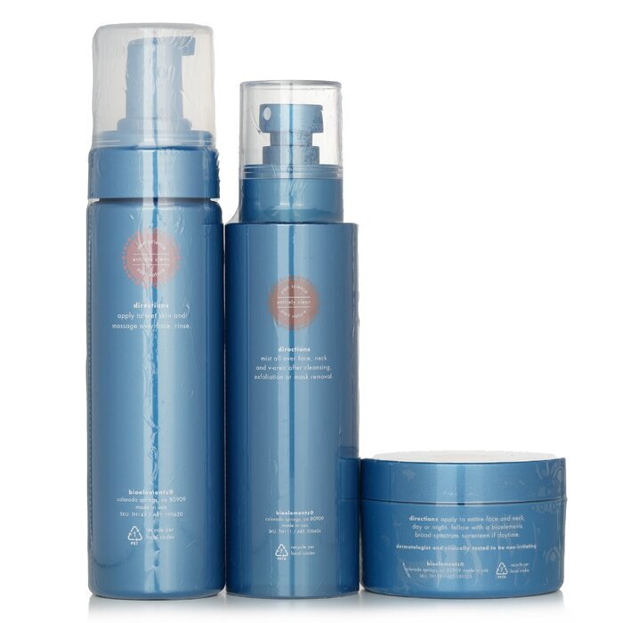 Bioelements 3-Step Starter For Combination Skin Set 3pcs