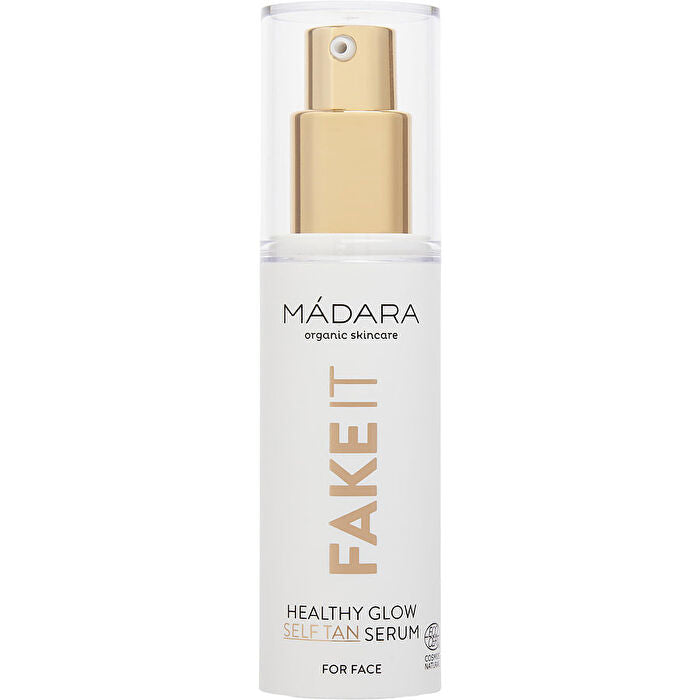 Madara Fake It Healthy Glow Self Tan Serum Light To Medium All Skin Types 30ml