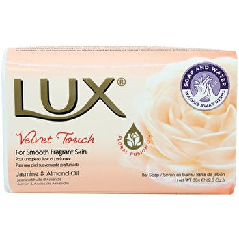Lux Soap Bar Velvet Touch 80g Pack Of 8