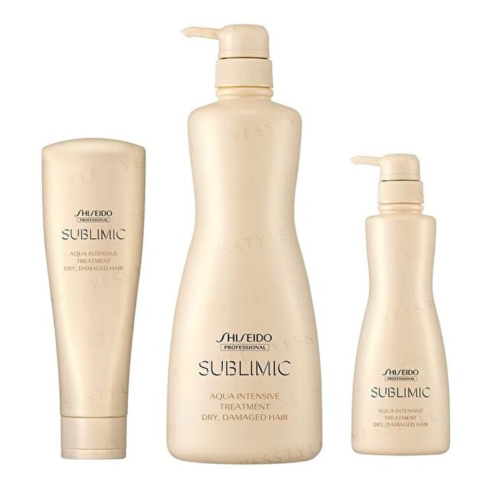 Professional Sublimic Aqua Intensive Treatment Dry Damaged Hair - 450g Refill