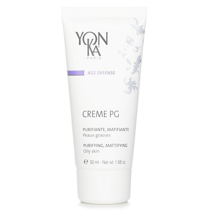 Yonka Age Defense Creme PG With Essential Oils - Purifying, Mattifying (Oily Skin) 50ml
