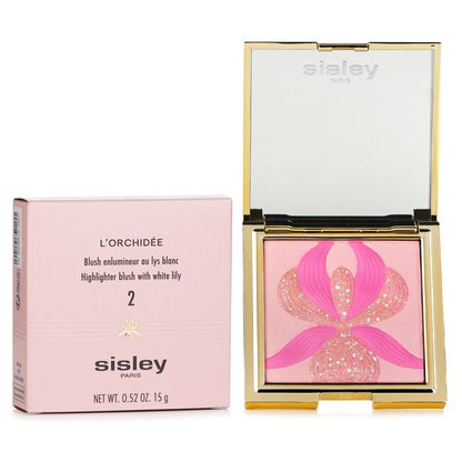 Sisley L'Orchidée Blush Enlumineur au Lys Blanc - Rose 181506 15g/0.52oz
