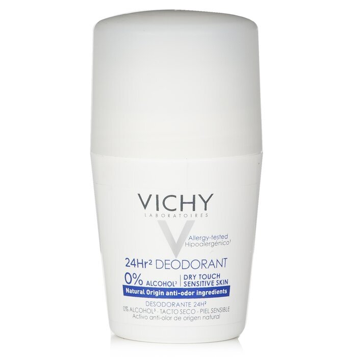 Vichy 24Hr Deodorant Dry Touch Roll-On  (For Sensitive Skin) 50ml