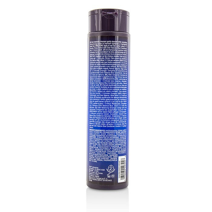 Joico Color Balance Blue Shampoo (Eliminates Brassy/Orange Tones on Lightened Brown Hair) 300ml