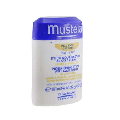 Mustela Nourishing Stick With Cold Cream (Lips & Cheeks) - For Dry Skin 9.2g
