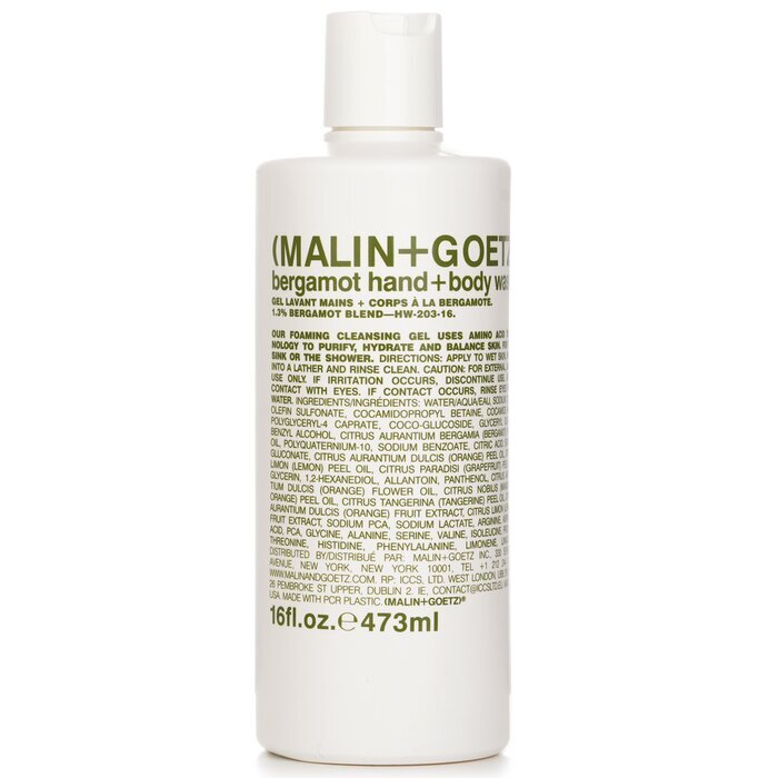 MALIN+GOETZ Bergamot Hand+Body Wash 473ml