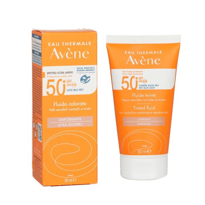 Avene Very High Protection Tinted Fluid SPF50+ - For Normal to Combination Sensitive Skin 50ml