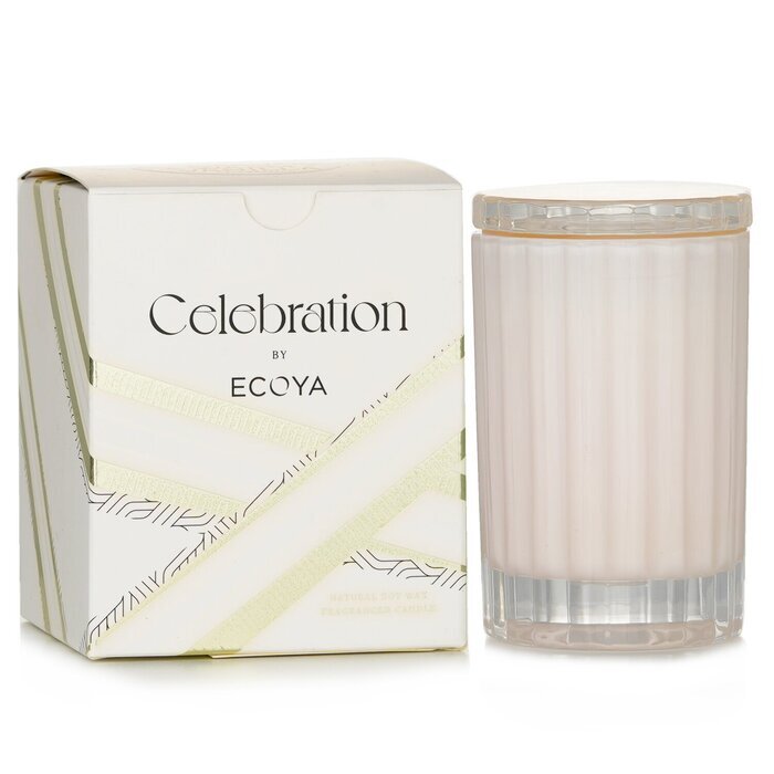Ecoya Mini Celebration Candle - White Musk & Warm Vanilla 80g/2.8oz