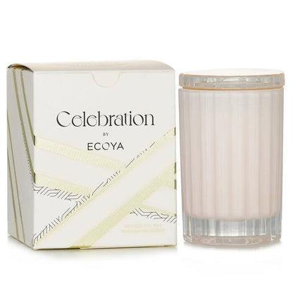 Ecoya Mini Celebration Candle - White Musk & Warm Vanilla 80g/2.8oz