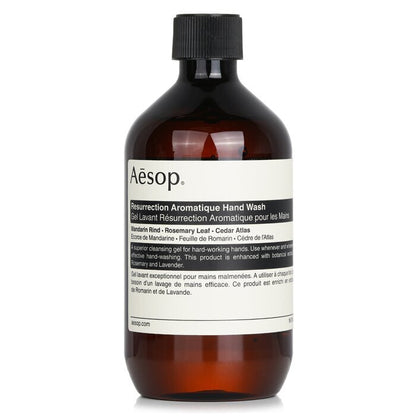 Aesop Resurrection Aromatique Hand Wash With Screw Cap 500ml