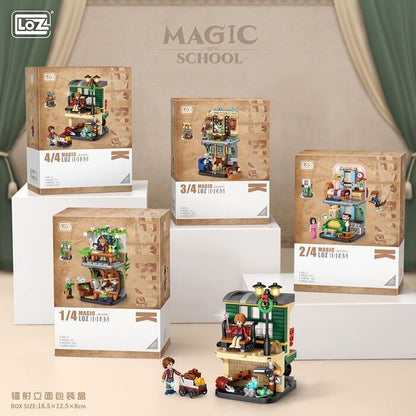 LOZ Magic Academy Street Series - Magic Holiday Building Bricks Set 16.5x12.5x8cm