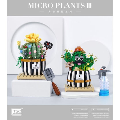 LOZ Mini Blocks - Prickly Pear Building Bricks Set 11 x 6.5 x 24cm