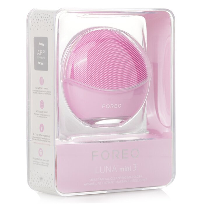 FOREO Luna Mini 3 Smart Facial Cleansing Massager -  Pearl Pink 1pcs