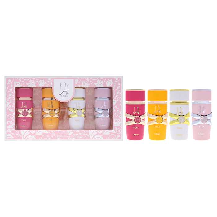 Lattafa Yara Gift Set - Mini My Yara Eau De Parfum Collection- Yara + Yara Moi + Yara Tous + Yara Candy
